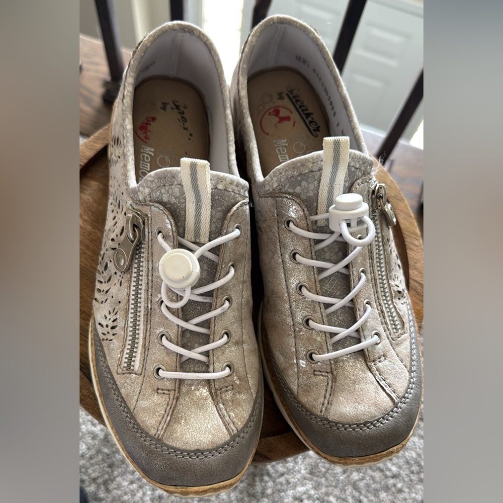 RIEKER Women’s Fashion Sneakers Sz 38
